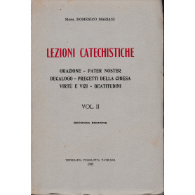 Lezioni Catechistiche  volume II°Librisaggi