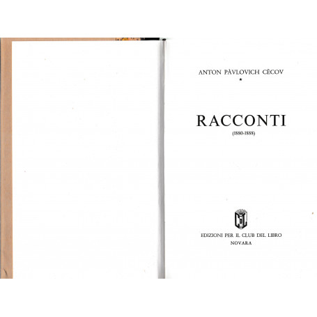 Racconti (1880-1888)