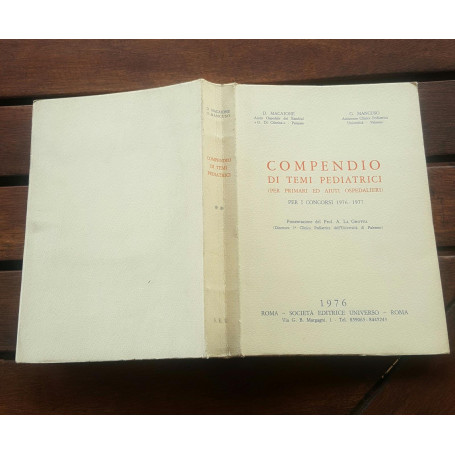 Compendio di temi pediatrici per i concorsi 1976-1977