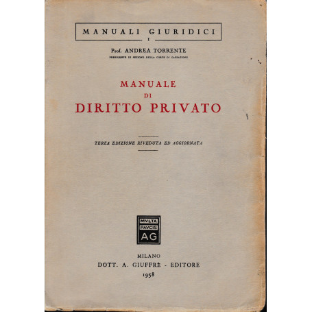 Manuale di Diritto Privato