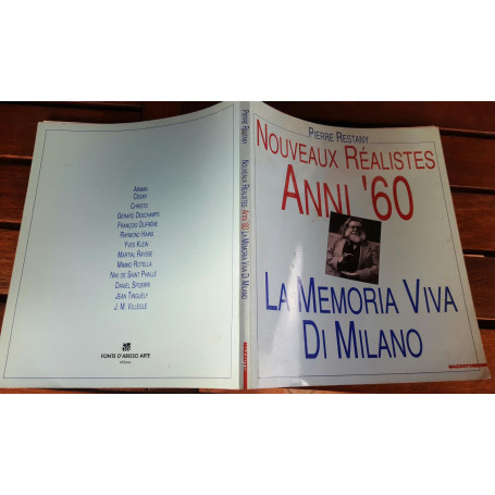 Nouveaux Réalistes anni 60.La memoria viva di Milano