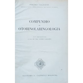 Compendio di OtorinolarinolaringoiatriaLibrisaggi