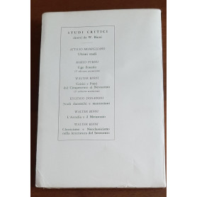 RITRATTO DELL ALFIERI E ALTRI STUDI ALFIERIANILibrisaggi