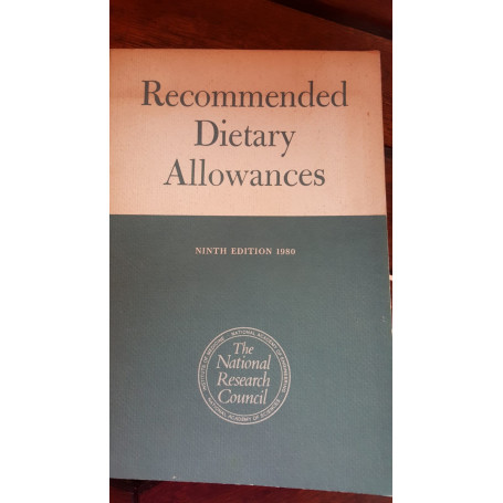 Recommended Dietary Allowances