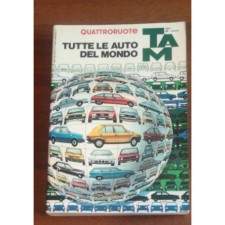 TUTTE LE AUTO DEL MONDO TAM 1982/1983 VOLUME 1 + AGGIORNAMENTO