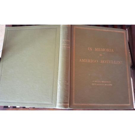 In memoria di Amerigo Rotellini