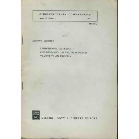L'imposizione dei redditi che derivano dai valori mobiliari trasferiti in fiducia. Estratto