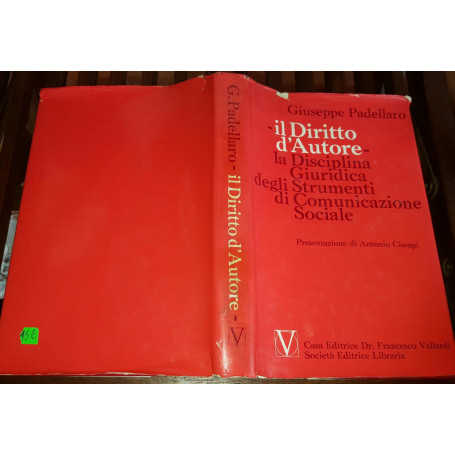 Il Diritto d'Autore. La disciplina Giuridica degli Strumenti di Comunicazione Sociale