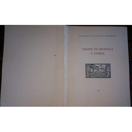 Pagine di cronaca e storia