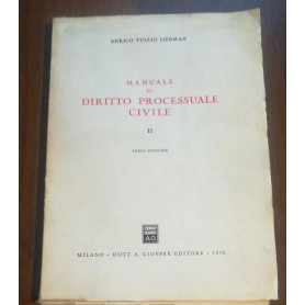 MANUALE DI DIRITTO PROCESSUALE CIVILE