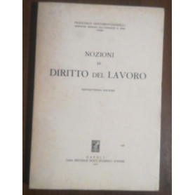 NOZIONI DI DIRITTO DEL LAVORO