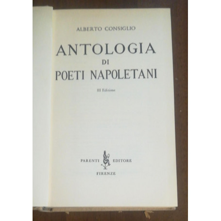 ANTOLOGIA DI POETI NAPOLETANI.