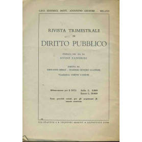 Lo stato italiano e la ricerca scientifica ( Profili organizzativi). Estratto