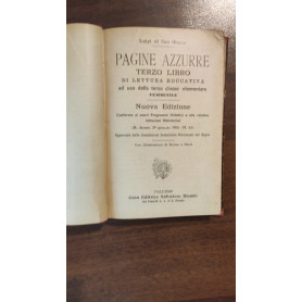 PAGINE AZZURRE TERZO LIBRO