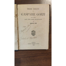 PROSE SCELTE DI GASPARE GOZZILibrisaggi