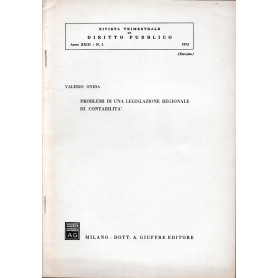 Rivista trimestrale di Diritto Pubblico. Anno XXIII - n.2 - 1973 (estratto)