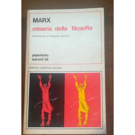 Marx miseria della filosofia