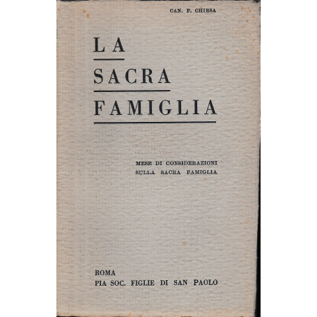 La Sacra Famiglia