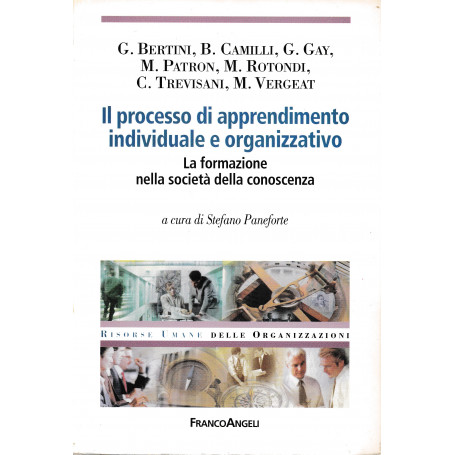 Il processo di apprendimento individuale e organizzativo. La formazione nella società della conoscenza