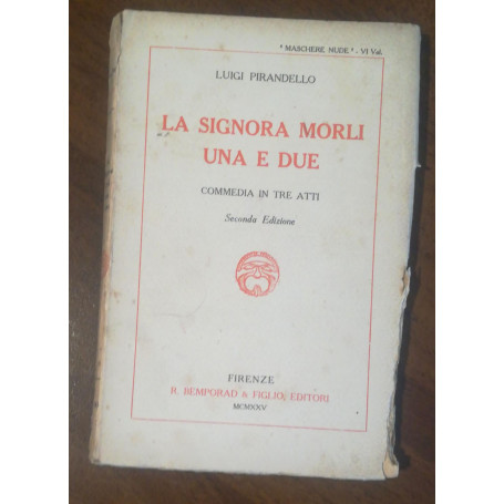 LA SIGNORA MORLI  UNA E DUE