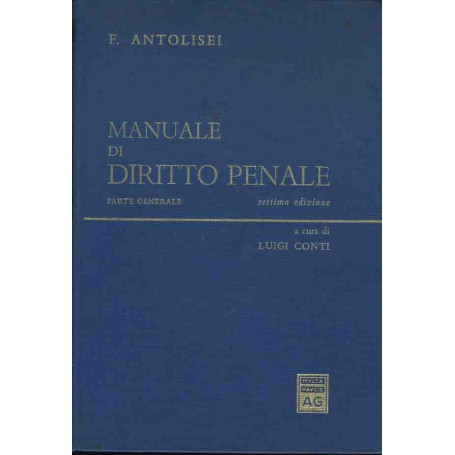 Manuale di diritto penale. Parte generale