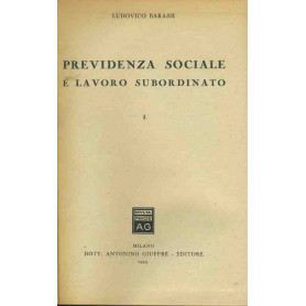 Previdenza sociale e lavoro subordinato