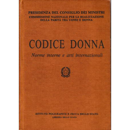 Codice Donna. Norme interne e atti internazionali