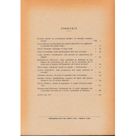 Giornale dell'Istituto Italiano degli Attuari. Anno 1° e 2° semestre 1970