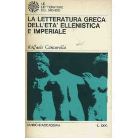 La letteratura greca dell'età  ellenistica e imperiale