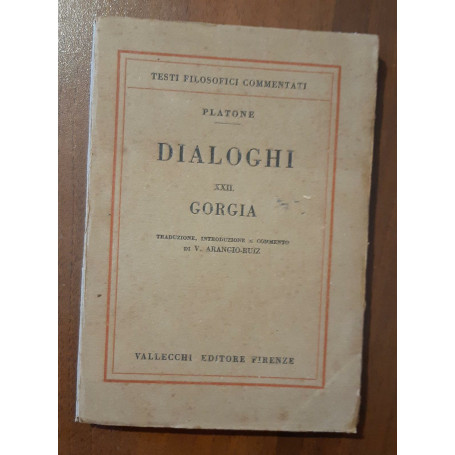 Dialoghi XXII Gorgia