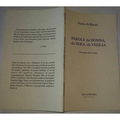 Parole da donna  da sera da veglia