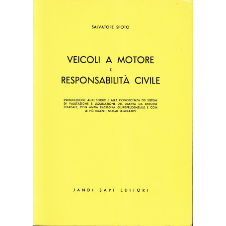 Veicoli a motore e responsabilità civile