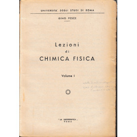 Lezioni di Chimica Fisica  volume I°Librisaggi
