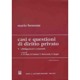 Casi e questioni di diritto privato. V. Obbligazioni e contratti