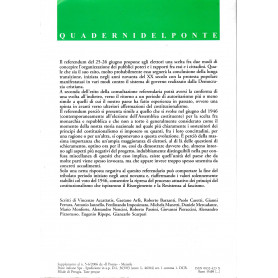 Torniamo alla costituzione. Un no al premierato e alla devolution. Supplemento al n. 5-6/2006 de "Il Ponte" - Mensile