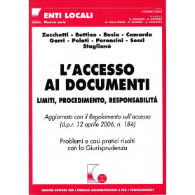 L' accesso ai documenti. Limiti  procedimento  responsabilitàLibrisaggi