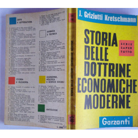 Storia delle dottrine economiche moderne