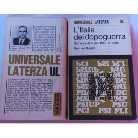 L'Italia del dopoguerra. Storia politica dal 1945 al 1966