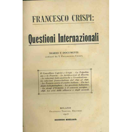 Questioni internazionali