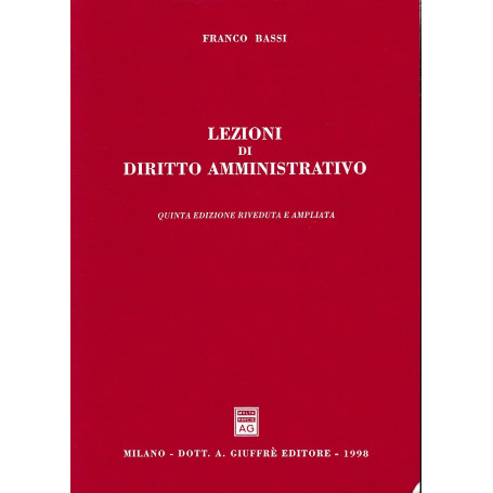 Lezioni di diritto amministrativo