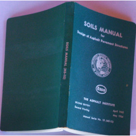 Soils manual for design of Asphalt Pavement Structures