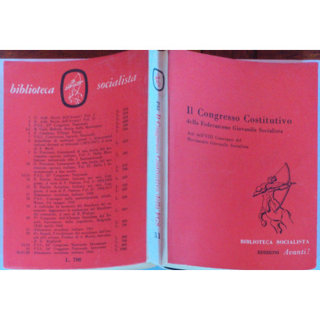 Il congresso costitutivo della federazione Giovanile Socialista