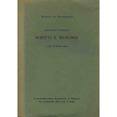Scritti e memorie