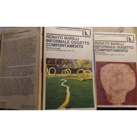Informale oggetto comportamento  Volume I e II