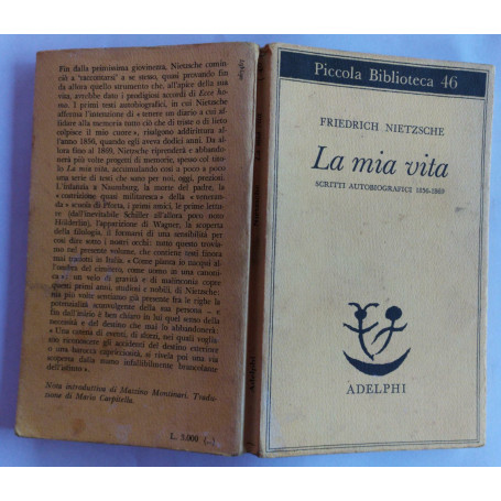 La mia vita Scritti Autobiografici 1856-1869