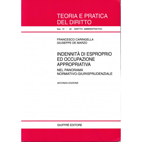 Indennità di esproprio ed occupazione appropriativa. Nel panorama normativo-giurisprudenziale