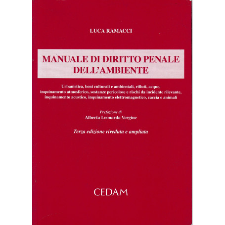Manuale di diritto penale dell'ambiente