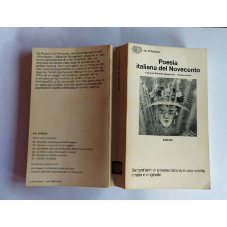 Poesia italiana del Novecento Volume I