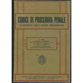 Codice di procedura penale illustrato con i lavori preparatori