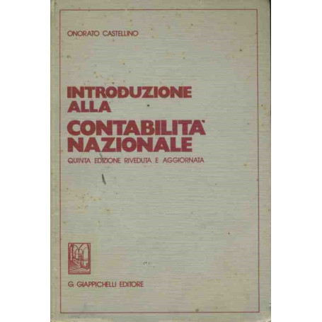 Introduzione alla contabilità nazionale
